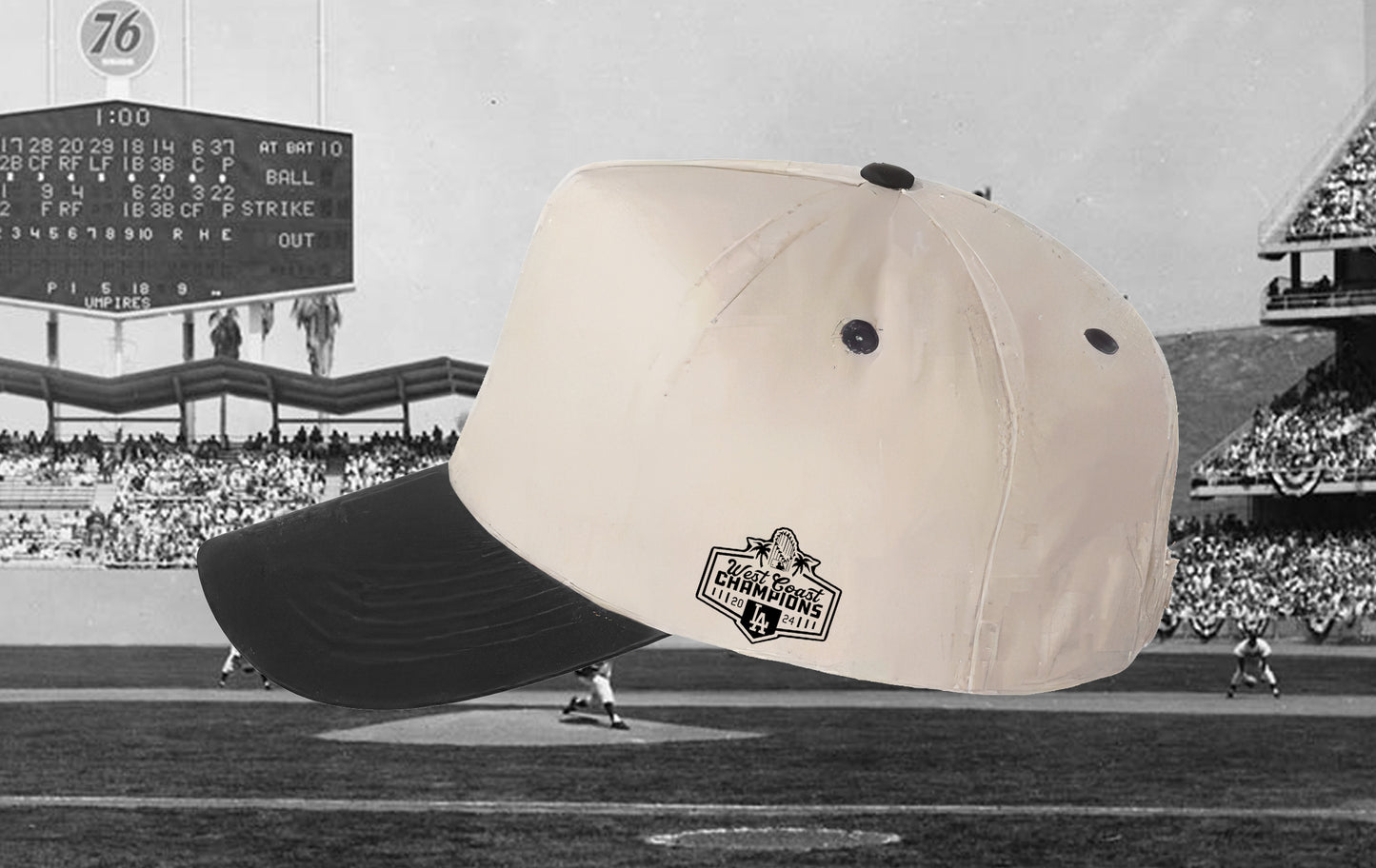 DEAD BALL CAP B&W