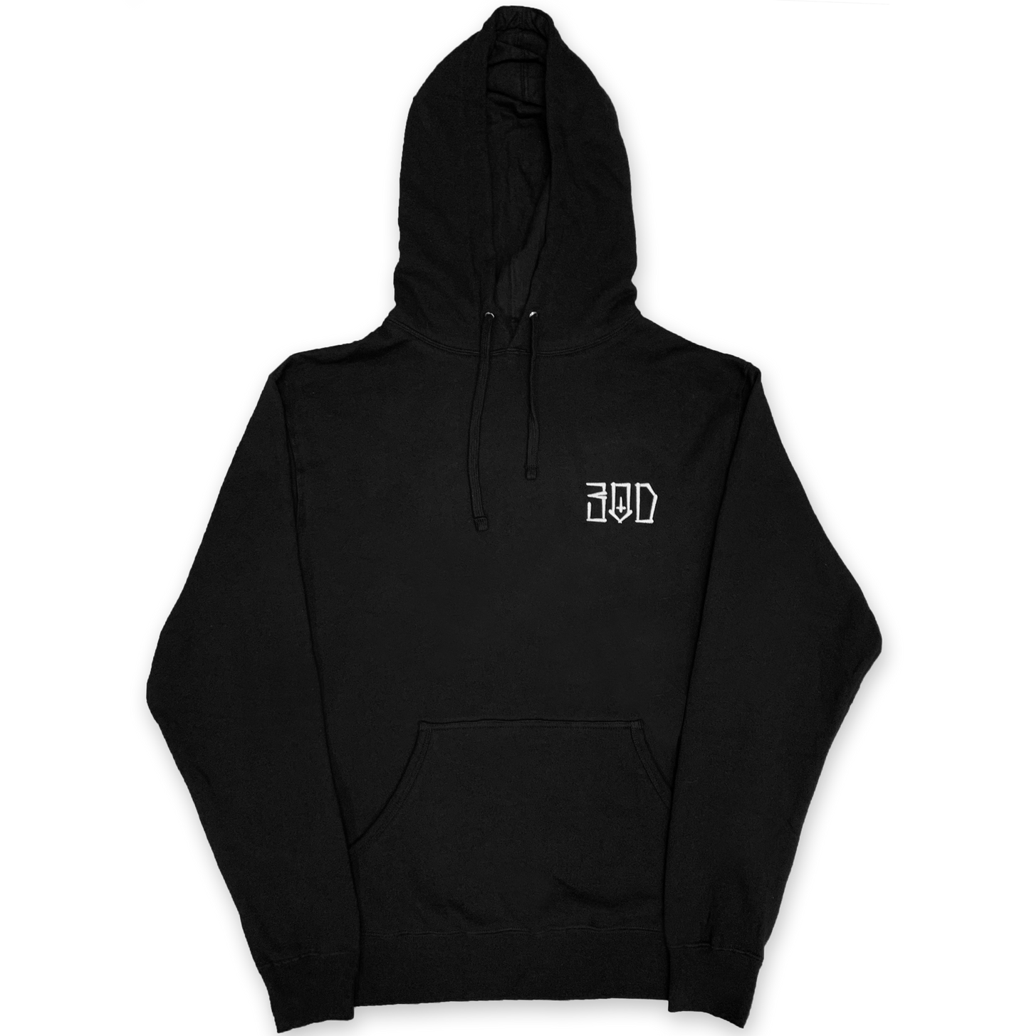 Embroidered 3OD Logo Hoodie