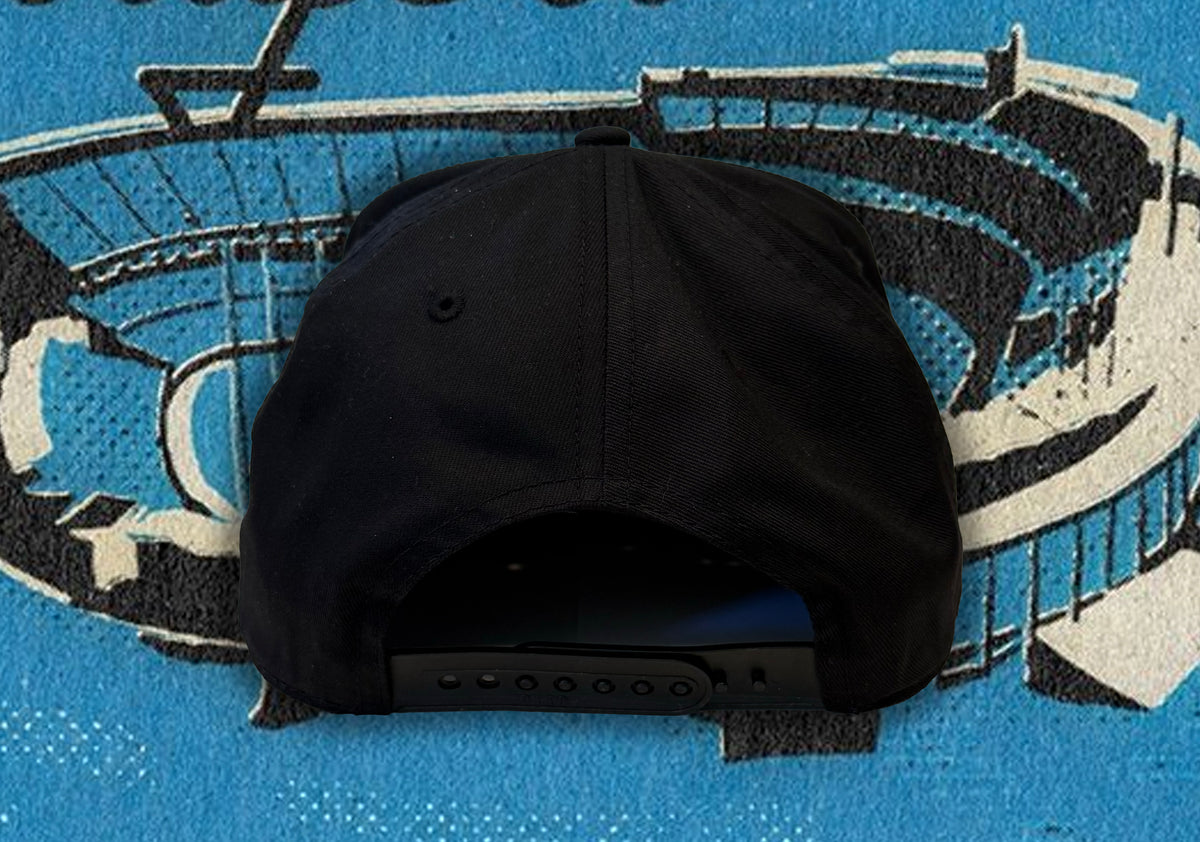 BLACK DEAD BALL CAP