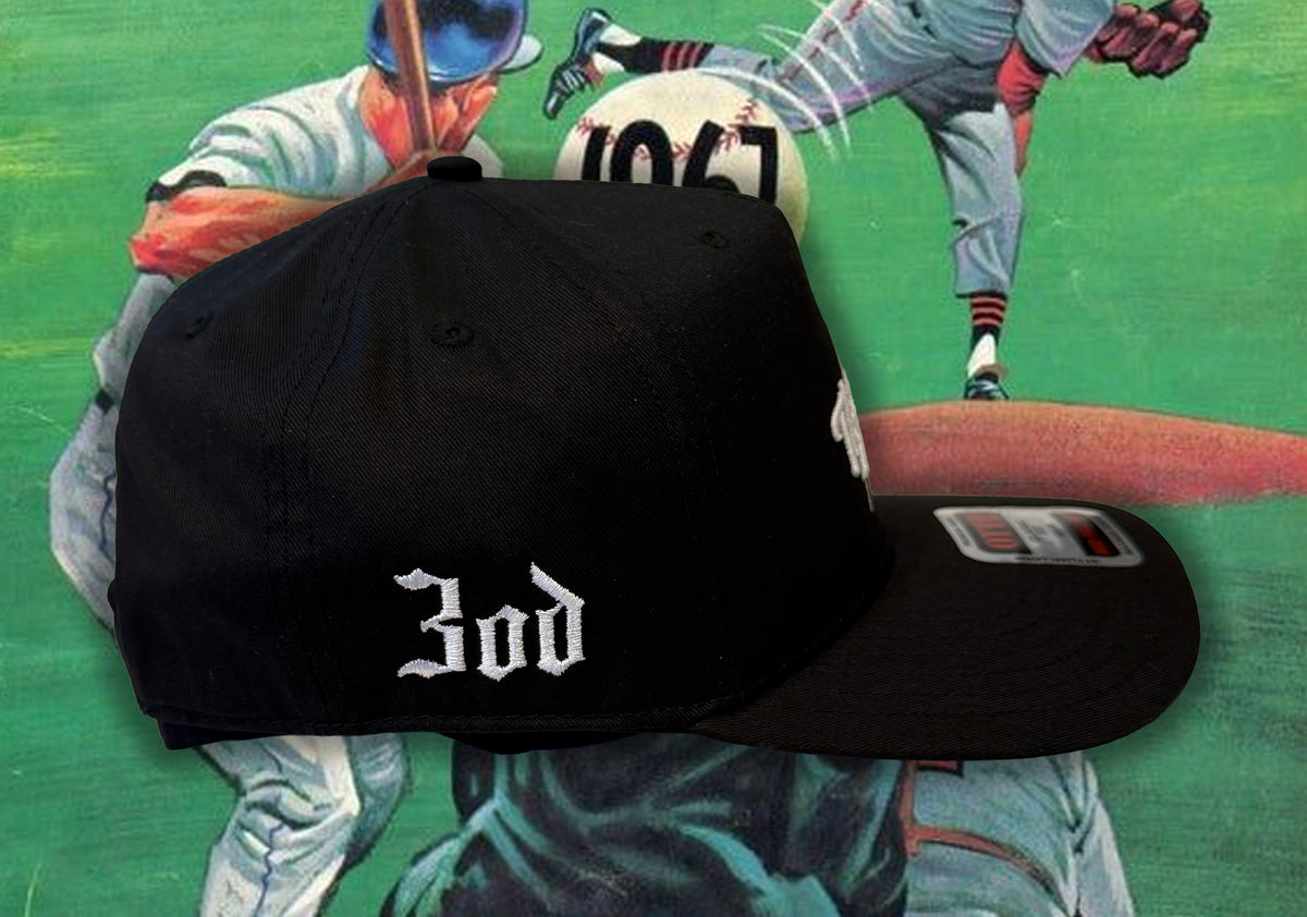 BLACK DEAD BALL CAP